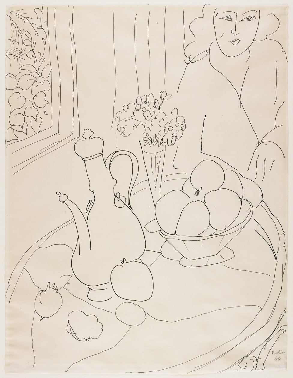 Woman with Still Life by Henri Matisse