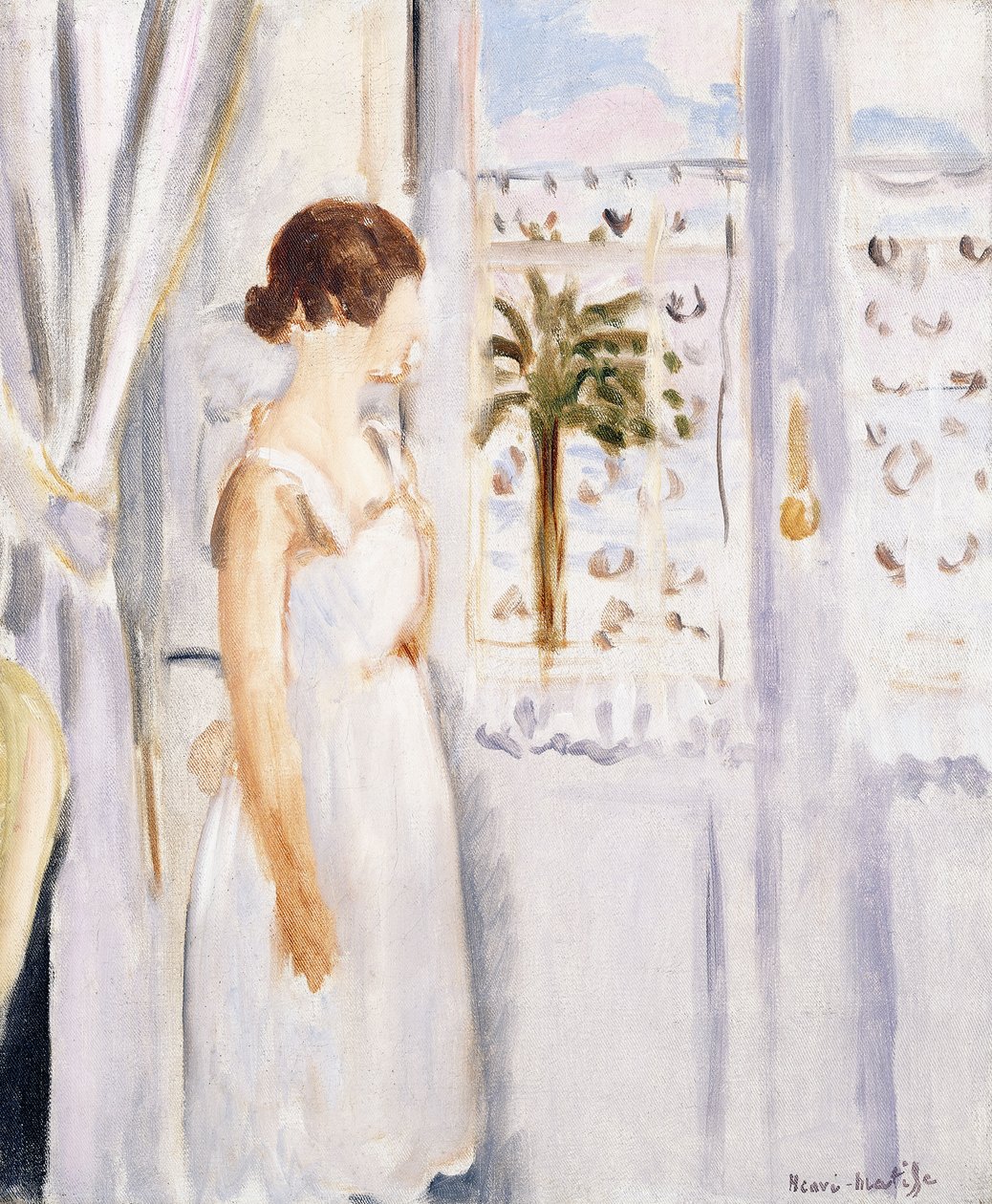 Young Girl at the Window by Henri Matisse