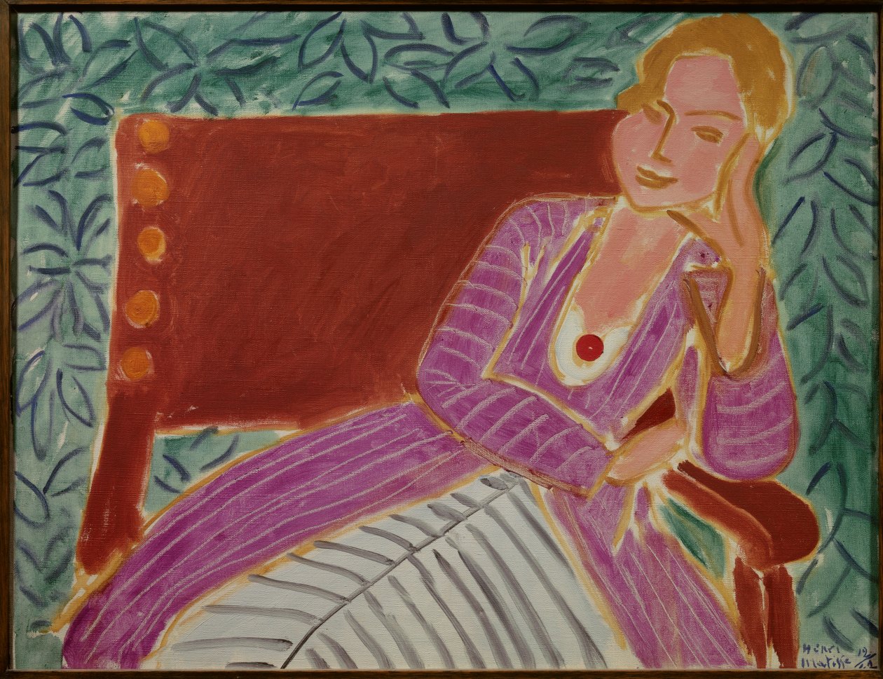 Seated Girl in Persian Dress 1942 by Henri Matisse