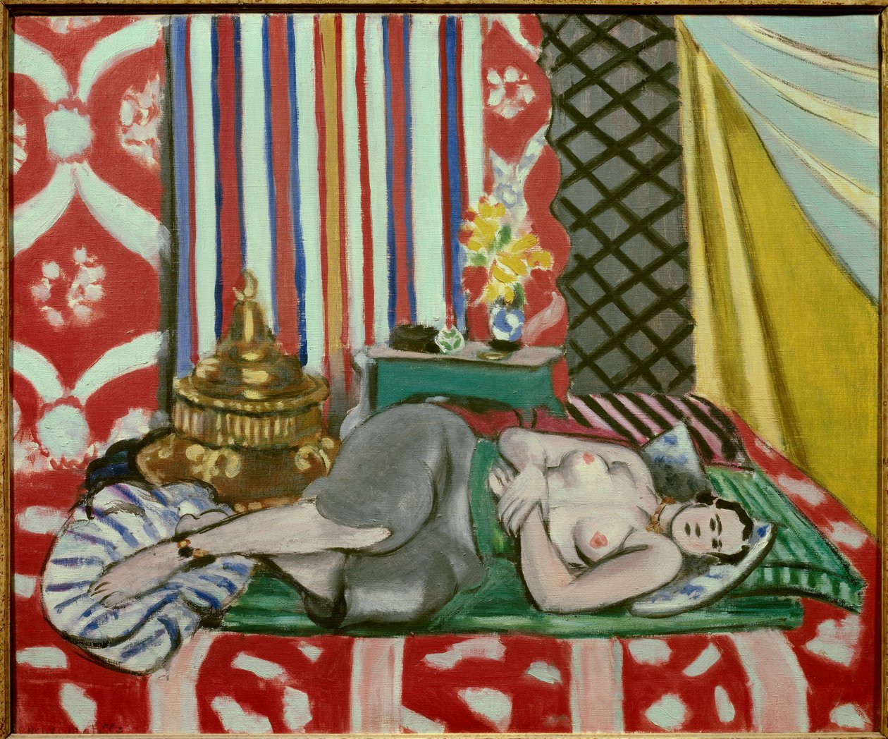 Odalisque in Gray Trousers 1925 by Henri Matisse