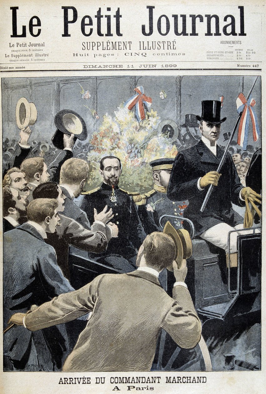 Arrival of Commander Marchand in Paris by Henri Meyer