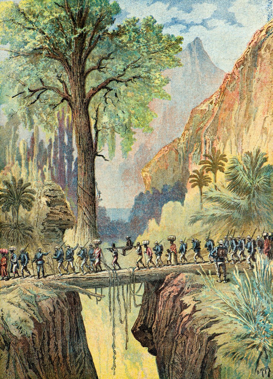 Charles Le Myre de Vilers and the French Colonists, 1895 by Henri Meyer