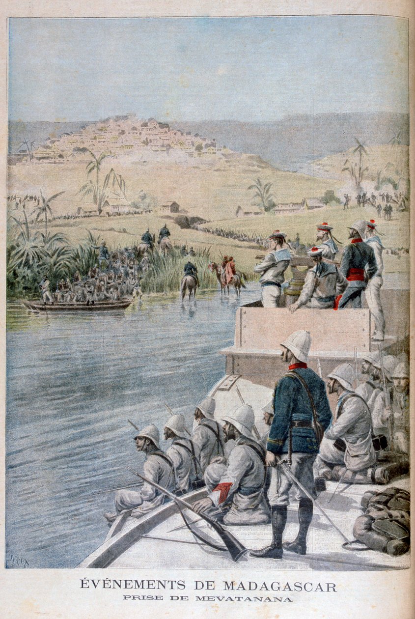 Events in Madagascar: The Capture of Mevatanana, 1895 by Henri Meyer