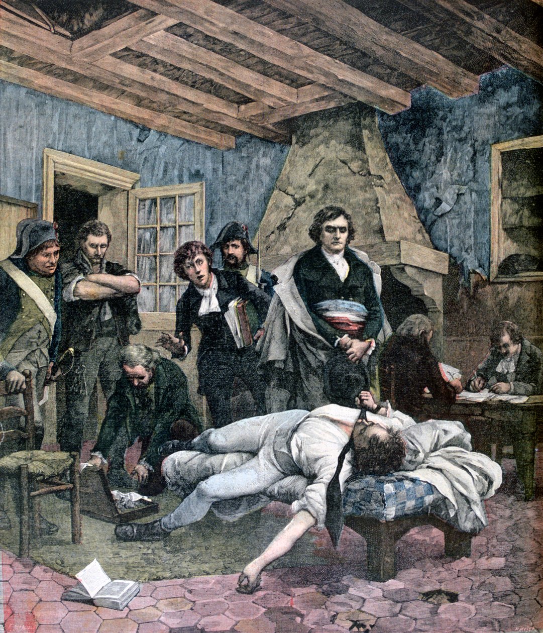 The Death of Charles Pichegru by Henri Meyer
