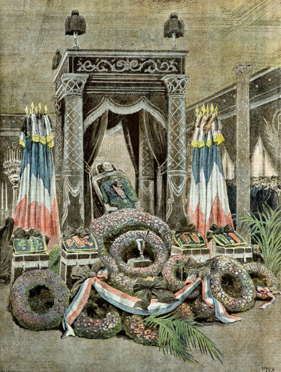 Death of Louis Pasteur, 1895 by Henri Meyer
