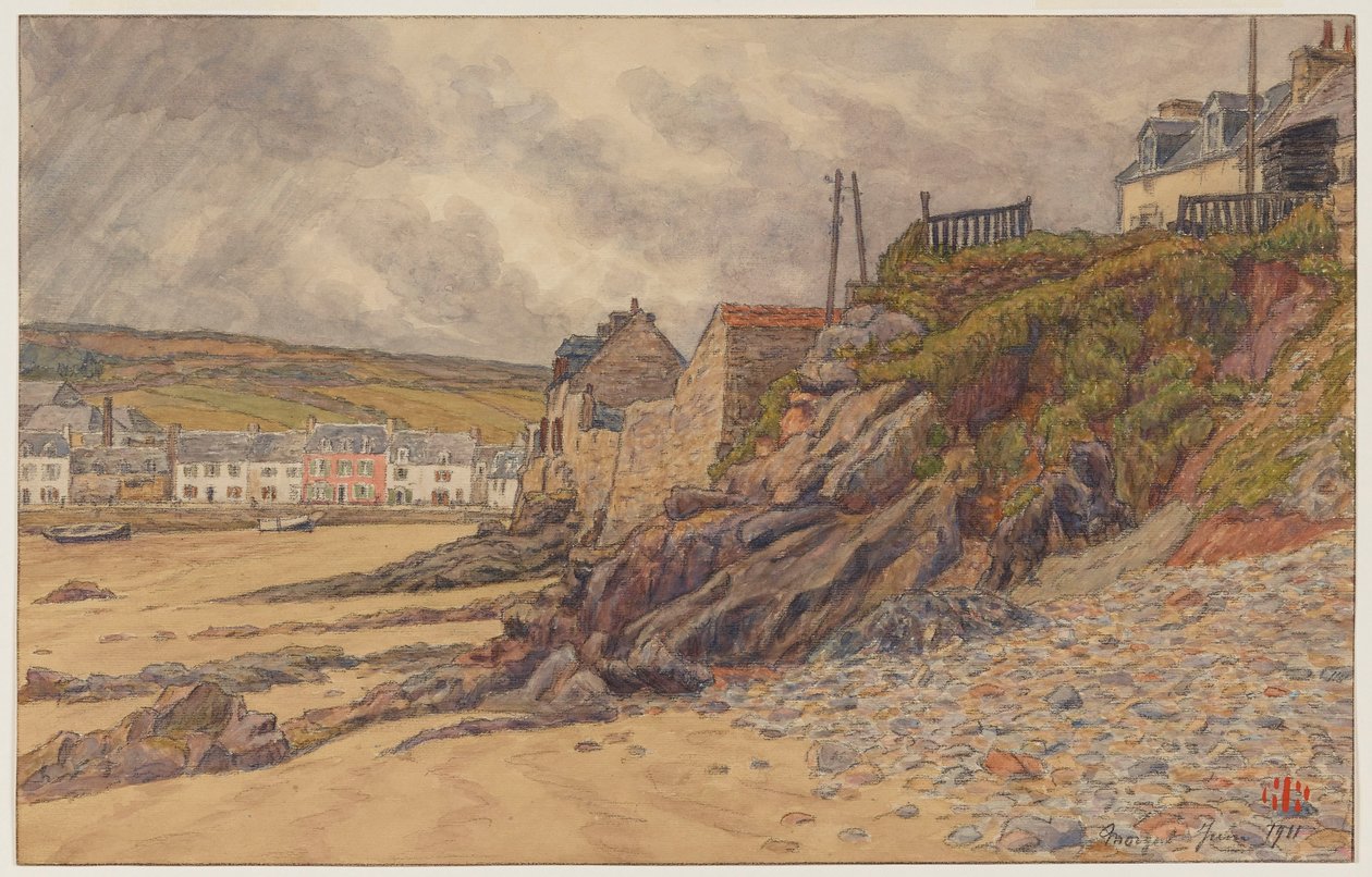 Morgat by Henri Rivière