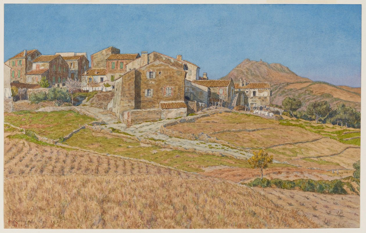Puig del Mas. Banyuls by Henri Rivière