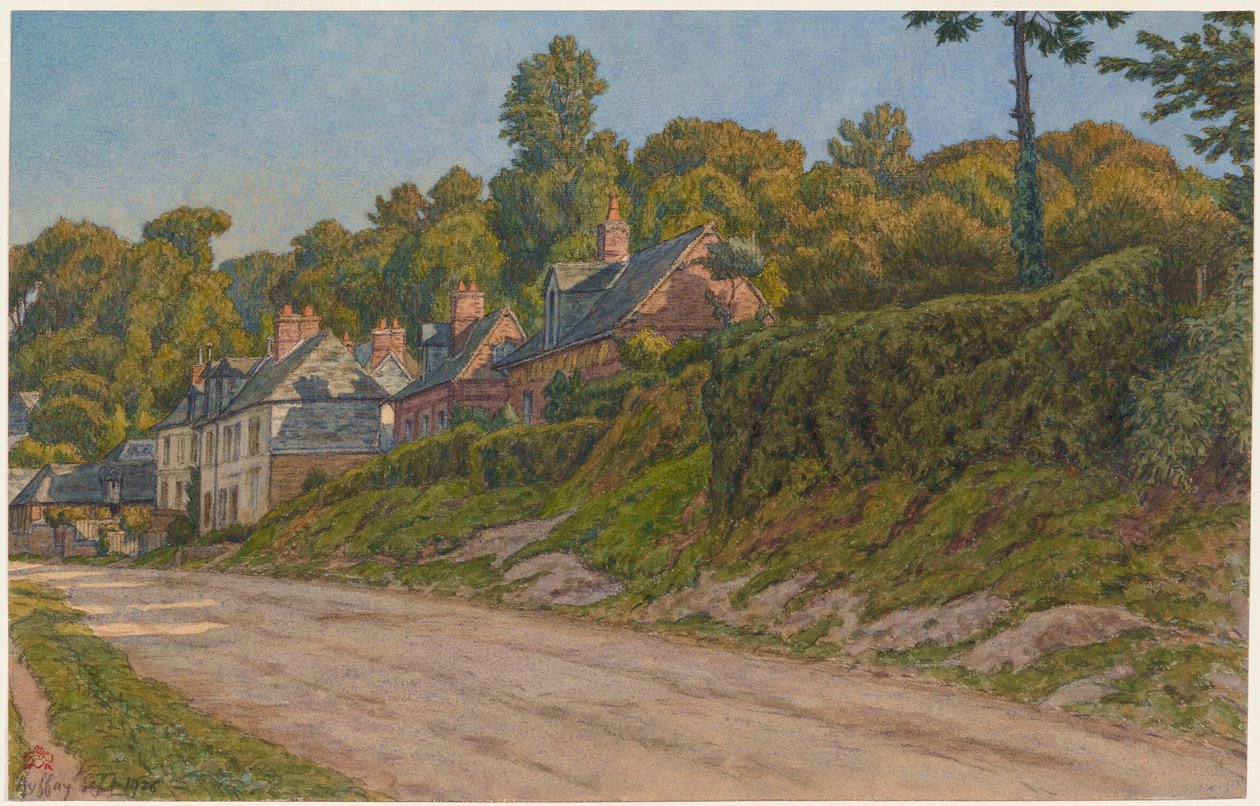Route to Auffay by Henri Rivière
