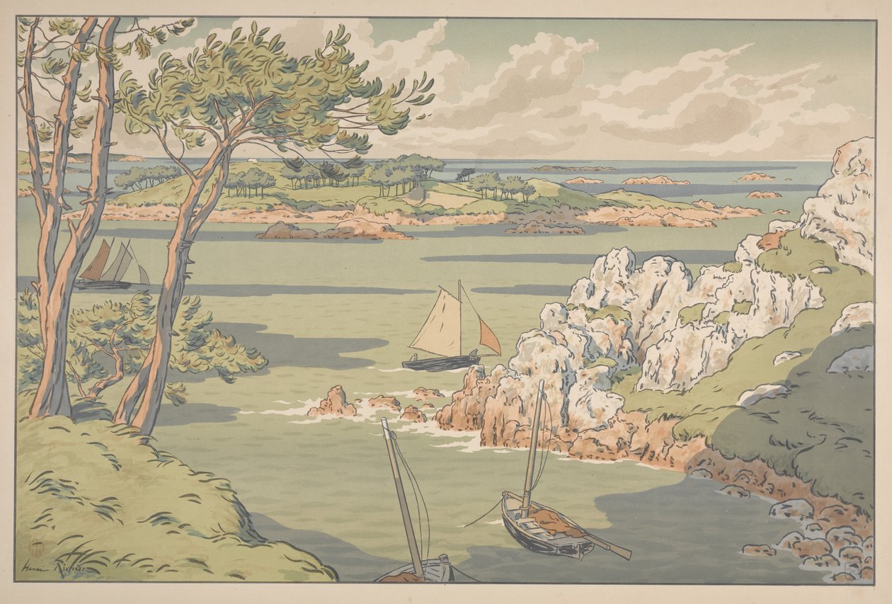 Aspects of Nature: The Island by Henri Rivière