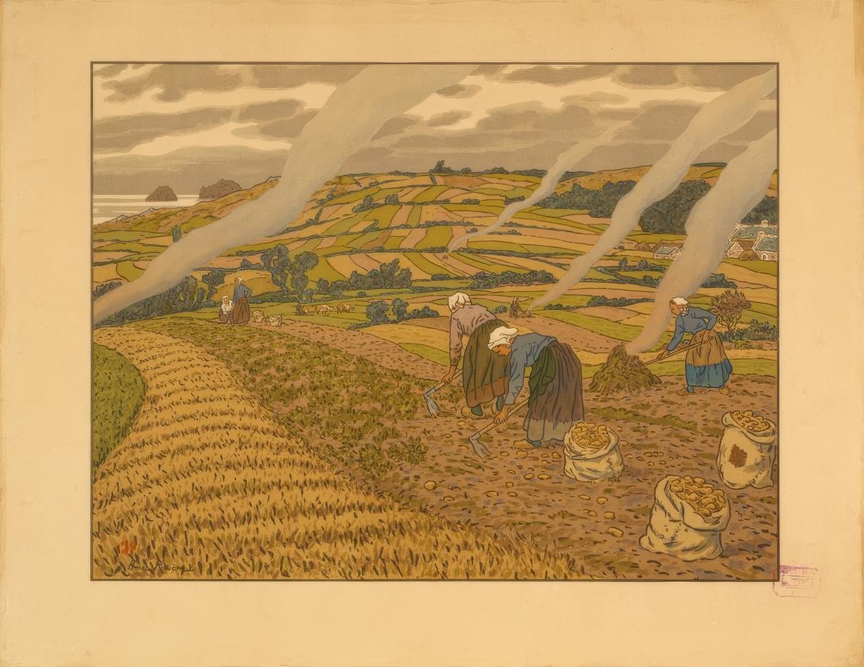 Work in the Field by Henri Rivière