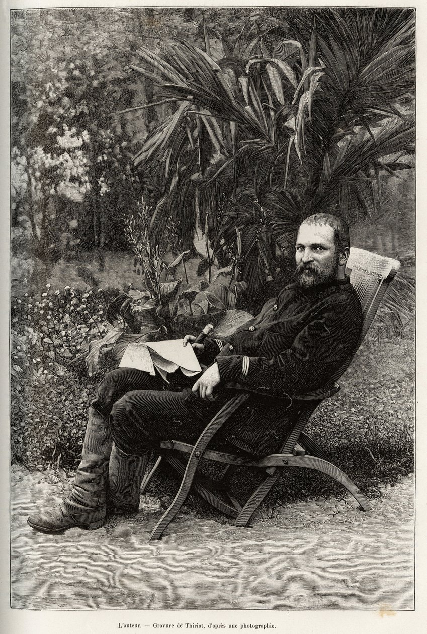Portrait of Dr. Charles Edouard Hocquard (1853-1911), medical major of 1st class by Henri Thiriat