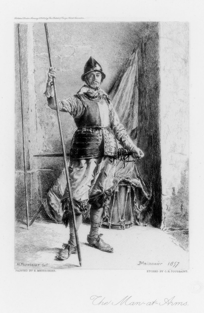 The Man at Arms by Henri Toussaint
