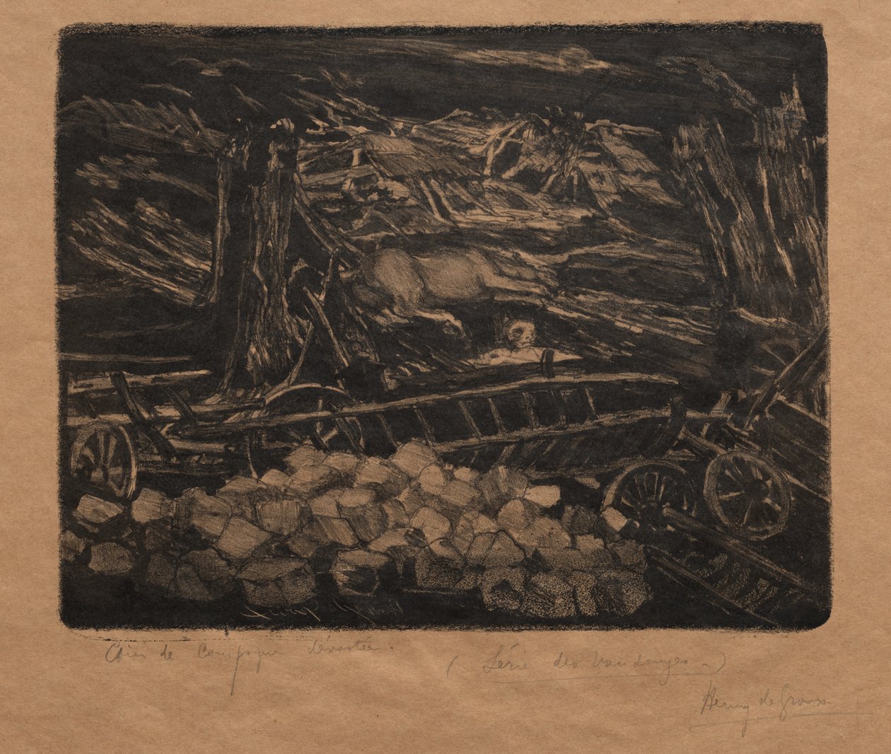 The Vintages!: Place of Devastation by Henri de Groux