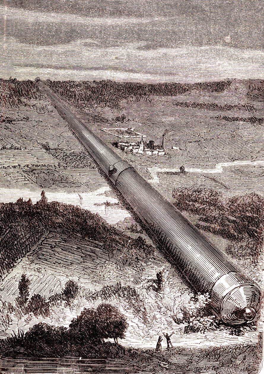 The Giant Space Gun from J. T. Maston, 
