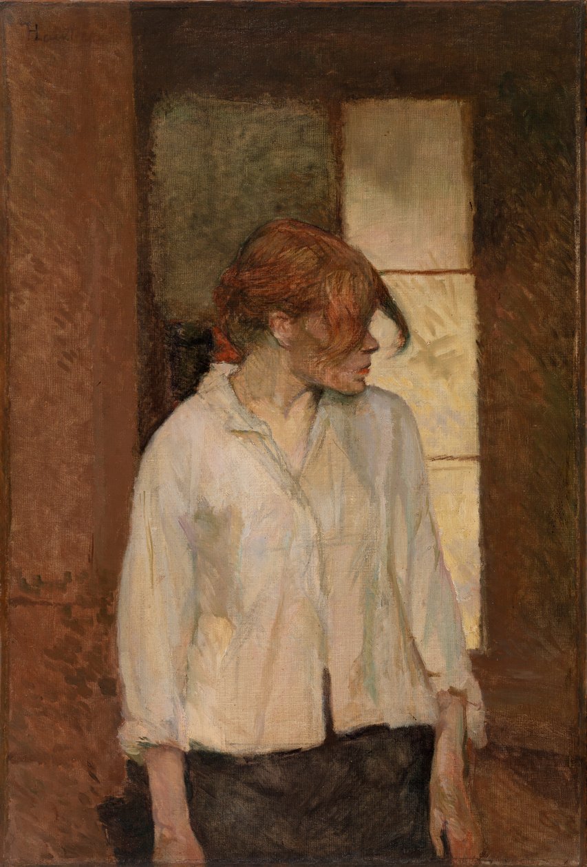 A Montrouge – Rosa La Rouge by Henri de Toulouse-Lautrec