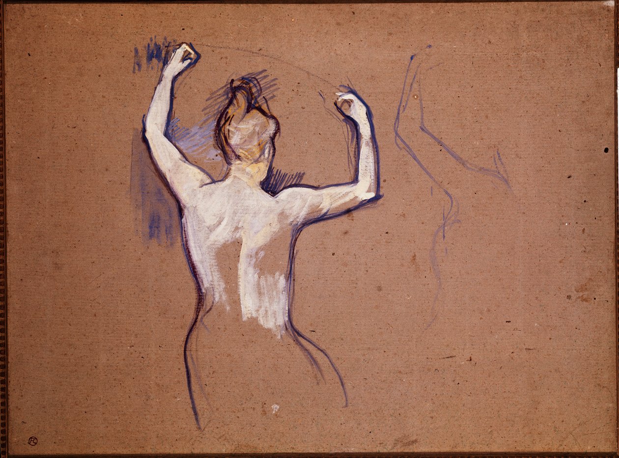 Ballet de Papa Chrysantheme (Study for One of the Featured Dancers) by Henri de Toulouse Lautrec