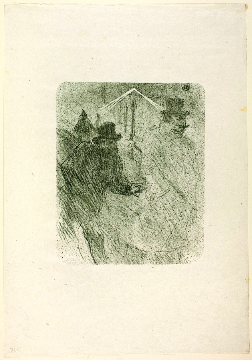 Baron Moïse Begging, from At the Foot of Sinai by Henri de Toulouse-Lautrec