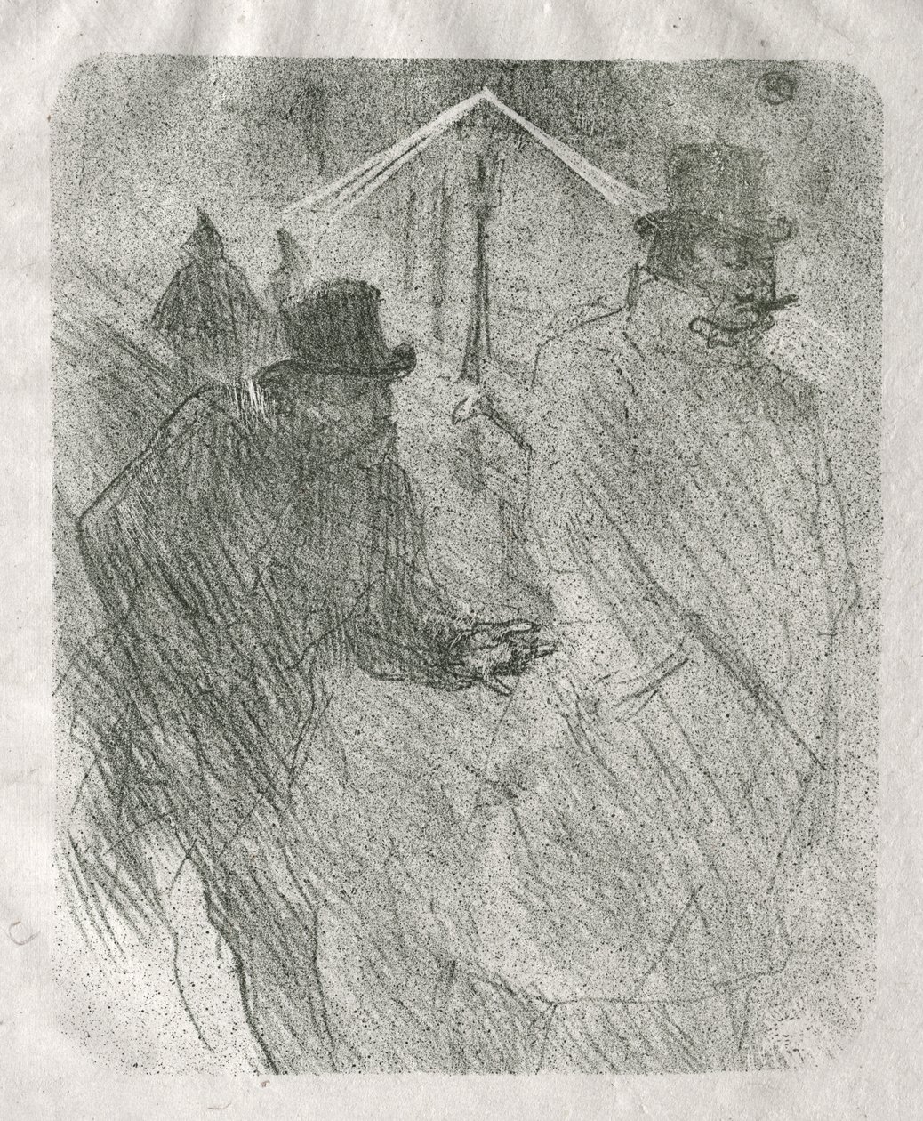 Bust of Mademoiselle Lender by Henri de Toulouse-Lautrec
