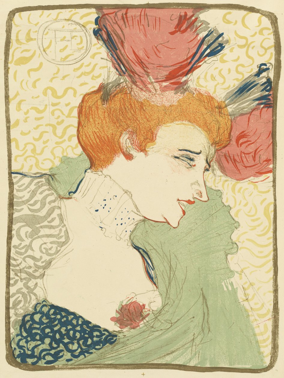 Bust of Mademoiselle Marcelle Lender by Henri de Toulouse-Lautrec