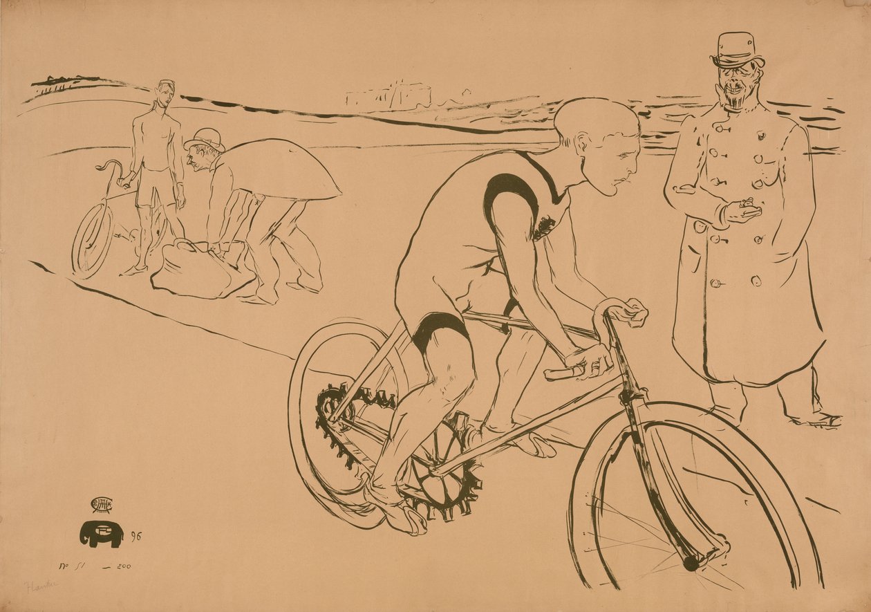 Cycle Michael by Henri de Toulouse-Lautrec