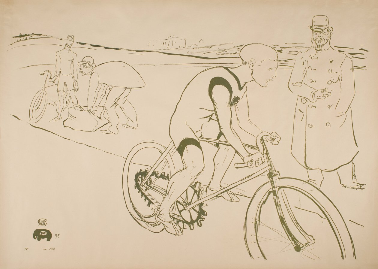 Cycle Michael by Henri de Toulouse-Lautrec