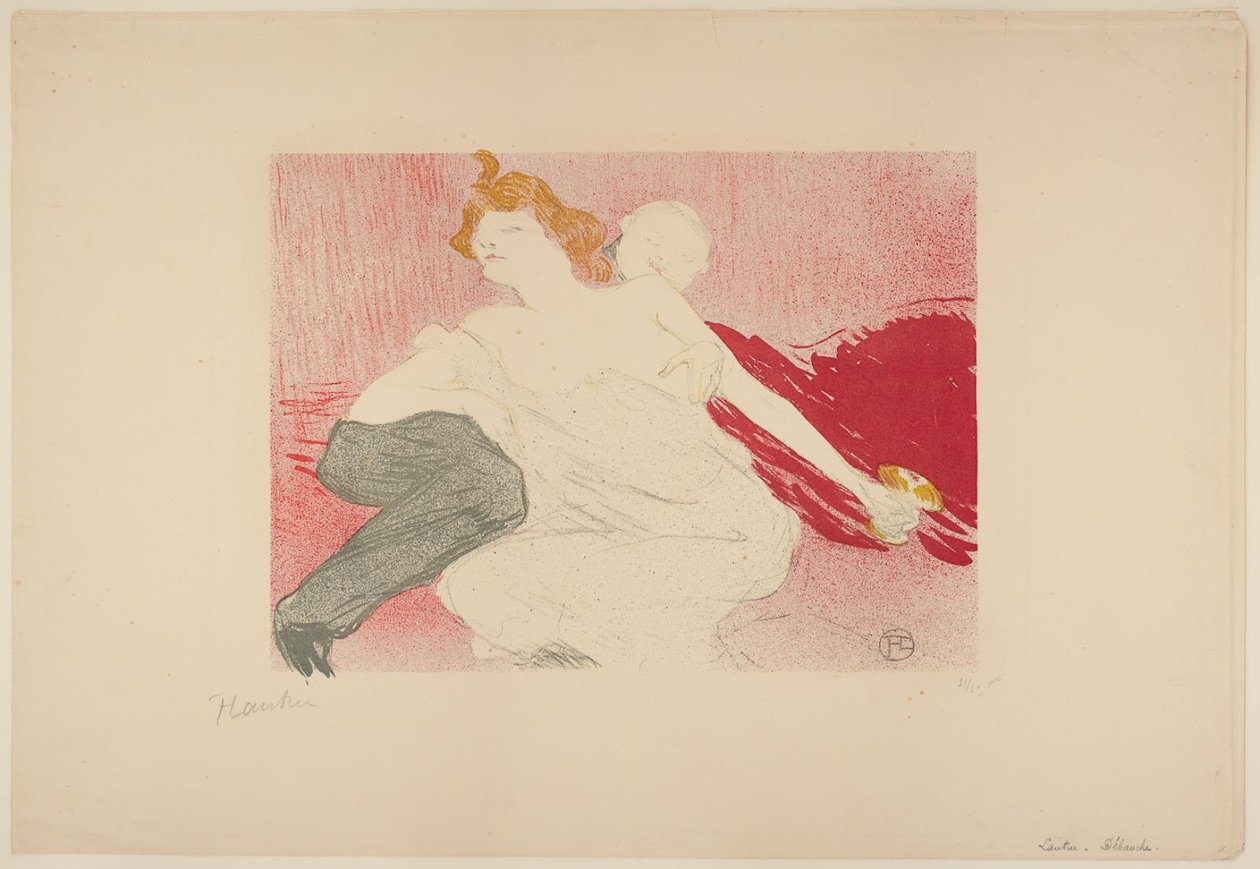 Debauchery by Henri de Toulouse-Lautrec