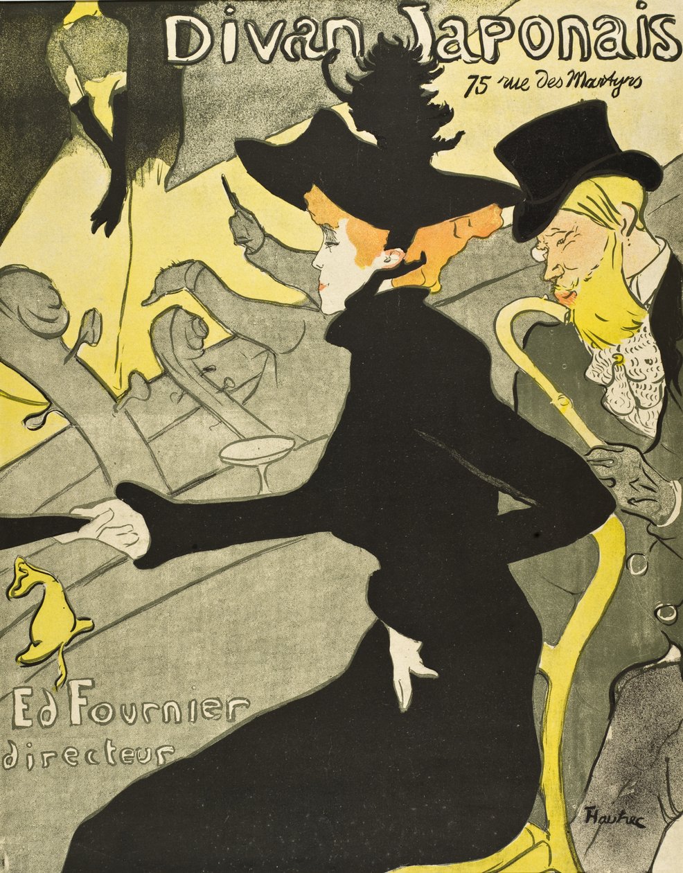 Divan Japonais by Henri de Toulouse-Lautrec