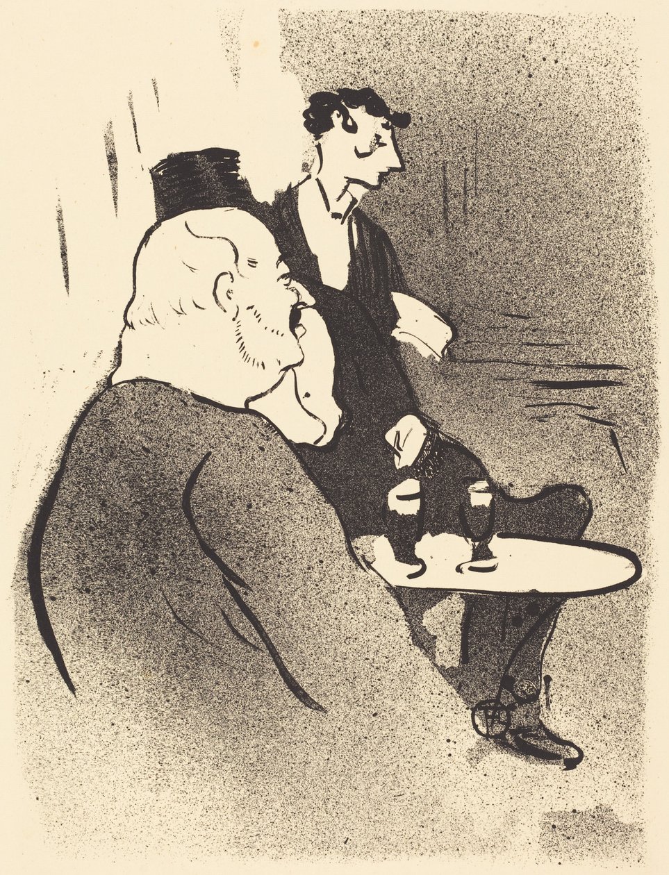 Ducarre at the Ambassadors by Henri de Toulouse-Lautrec