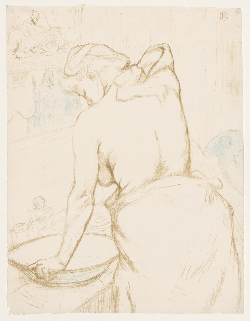 Elles: The Toilet by Henri de Toulouse-Lautrec