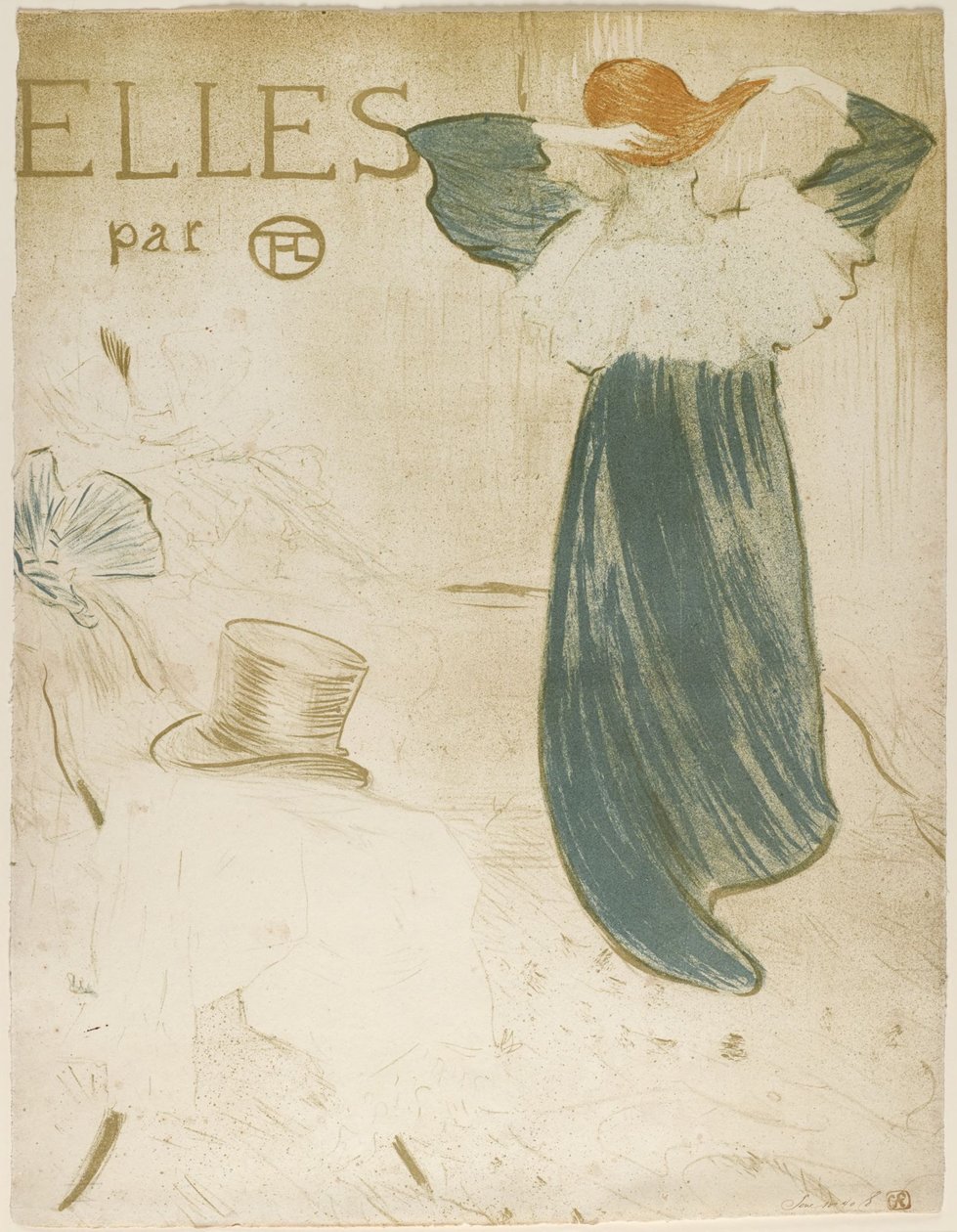 Frontispiece for the Portfolio Elles by Henri de Toulouse-Lautrec