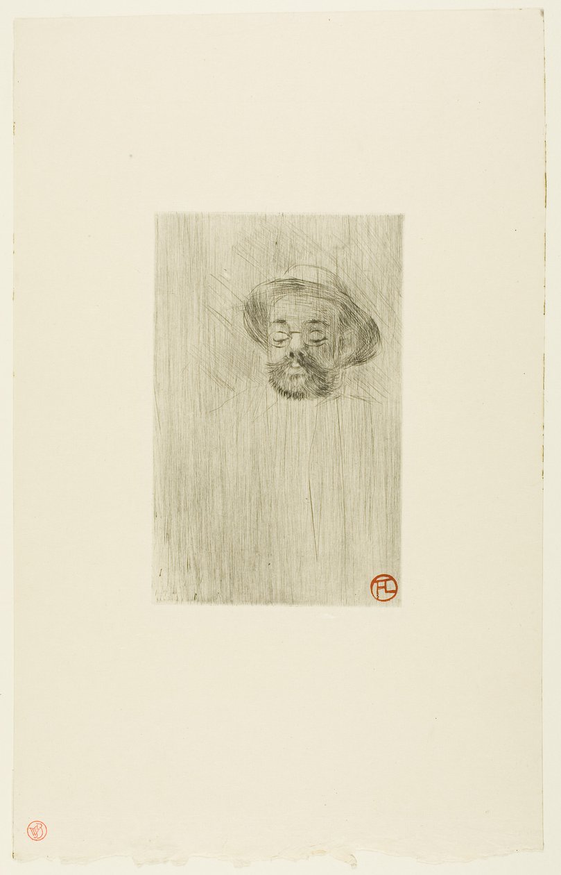 Henry Somm by Henri de Toulouse-Lautrec