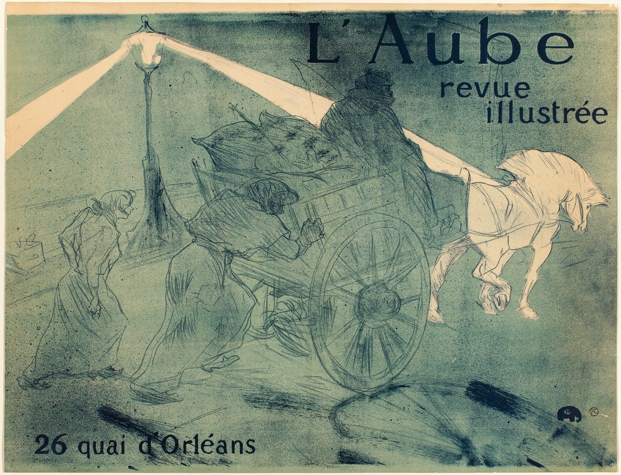 Dawn by Henri de Toulouse-Lautrec