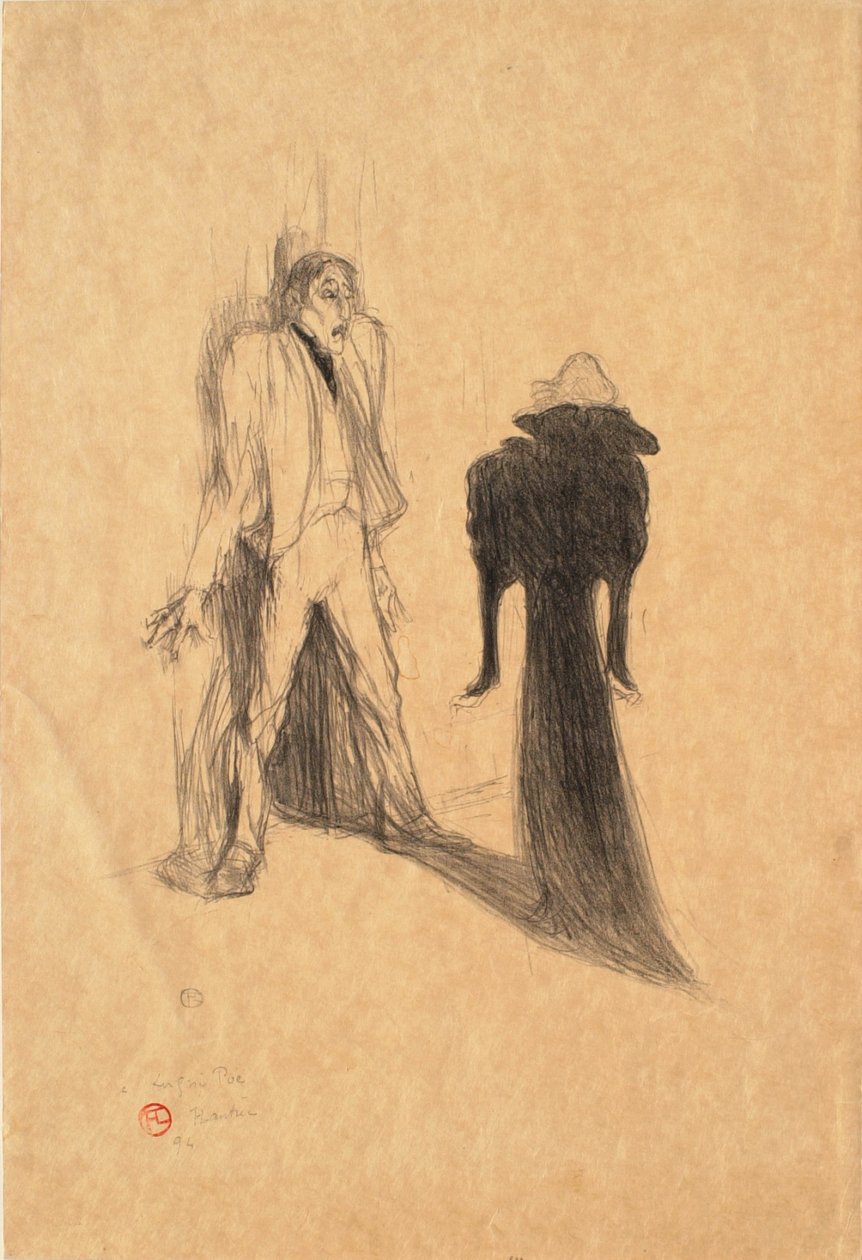 Lugné Poë in “The Image” (Lugné Poë dans “L