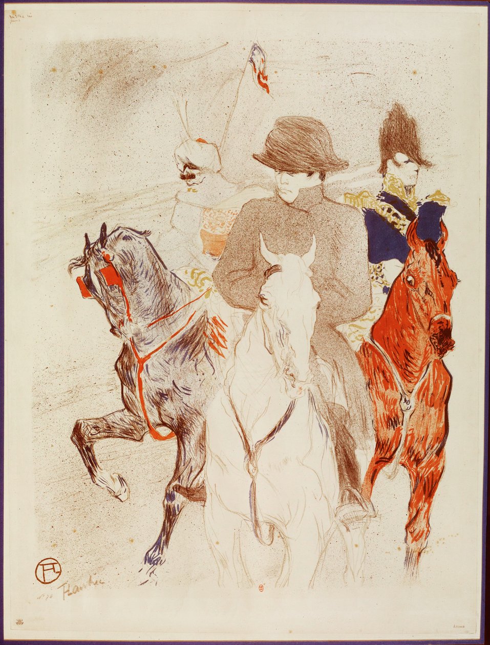 Napoleon I, Emperor by Henri de Toulouse-Lautrec