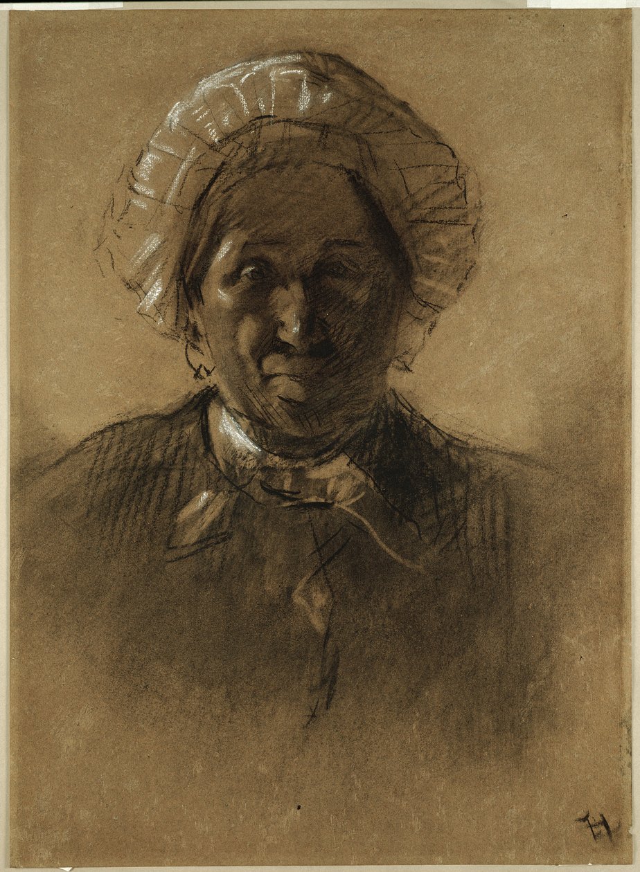 Old Woman by Henri de Toulouse-Lautrec