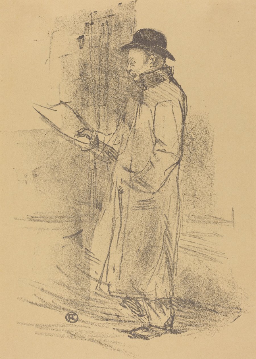 Program for "Benefice Gemier" by Henri de Toulouse-Lautrec