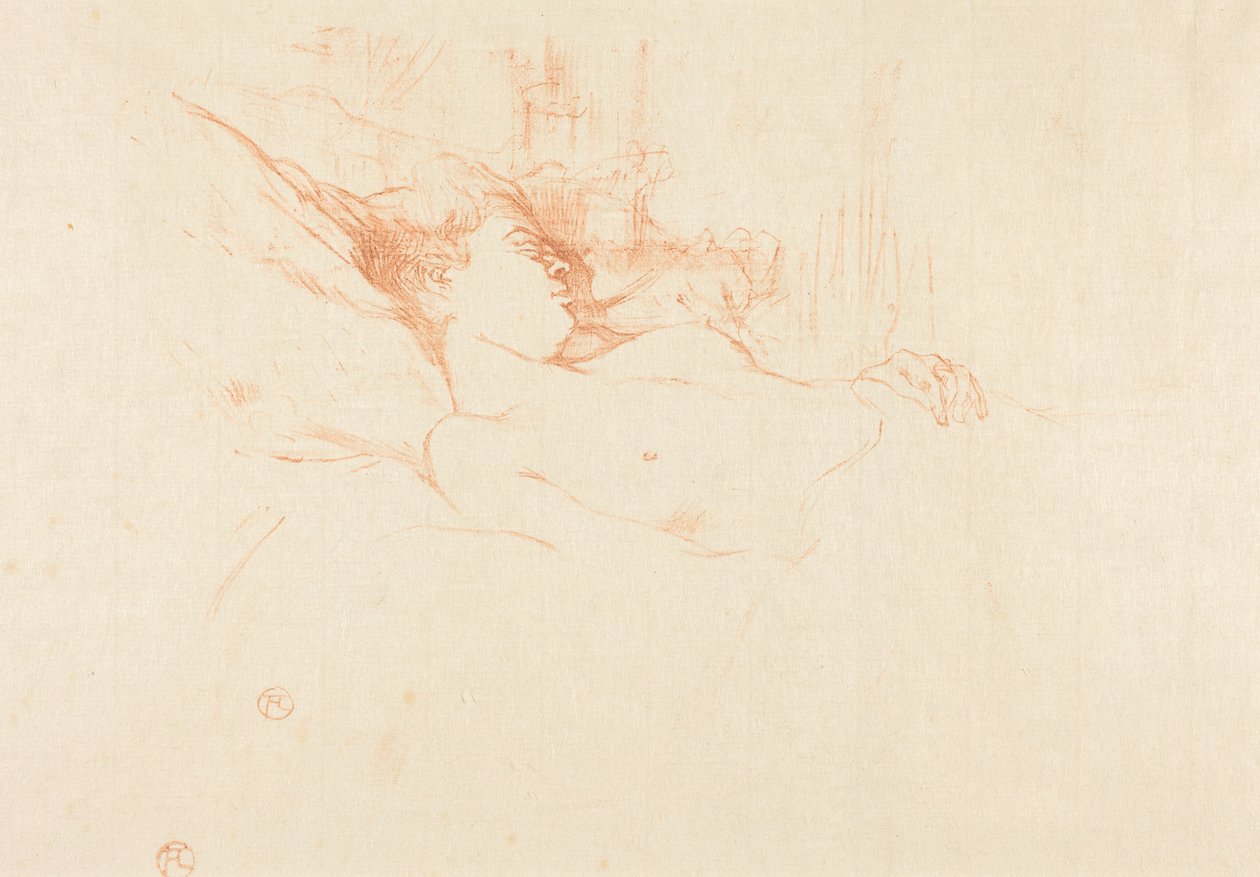 Sleep by Henri de Toulouse-Lautrec
