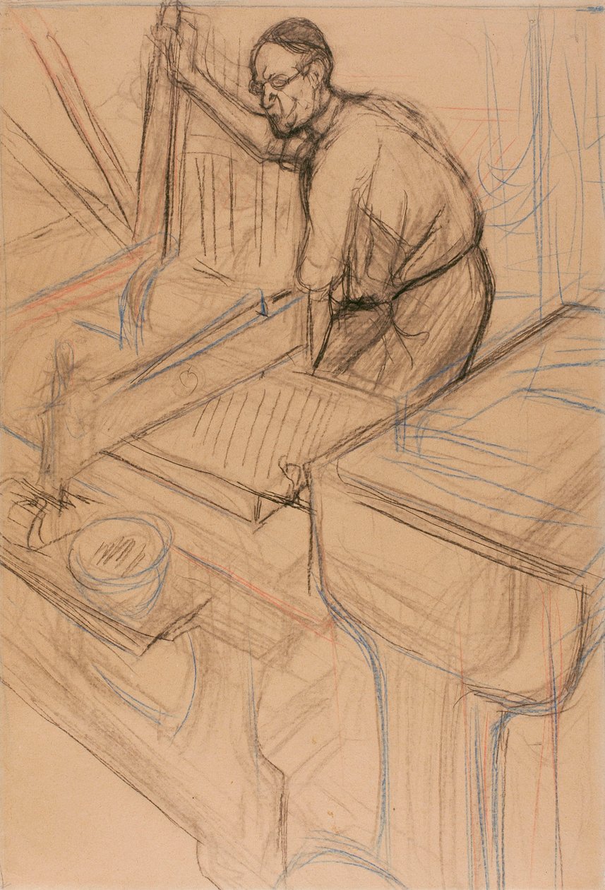 Study by Henri de Toulouse-Lautrec