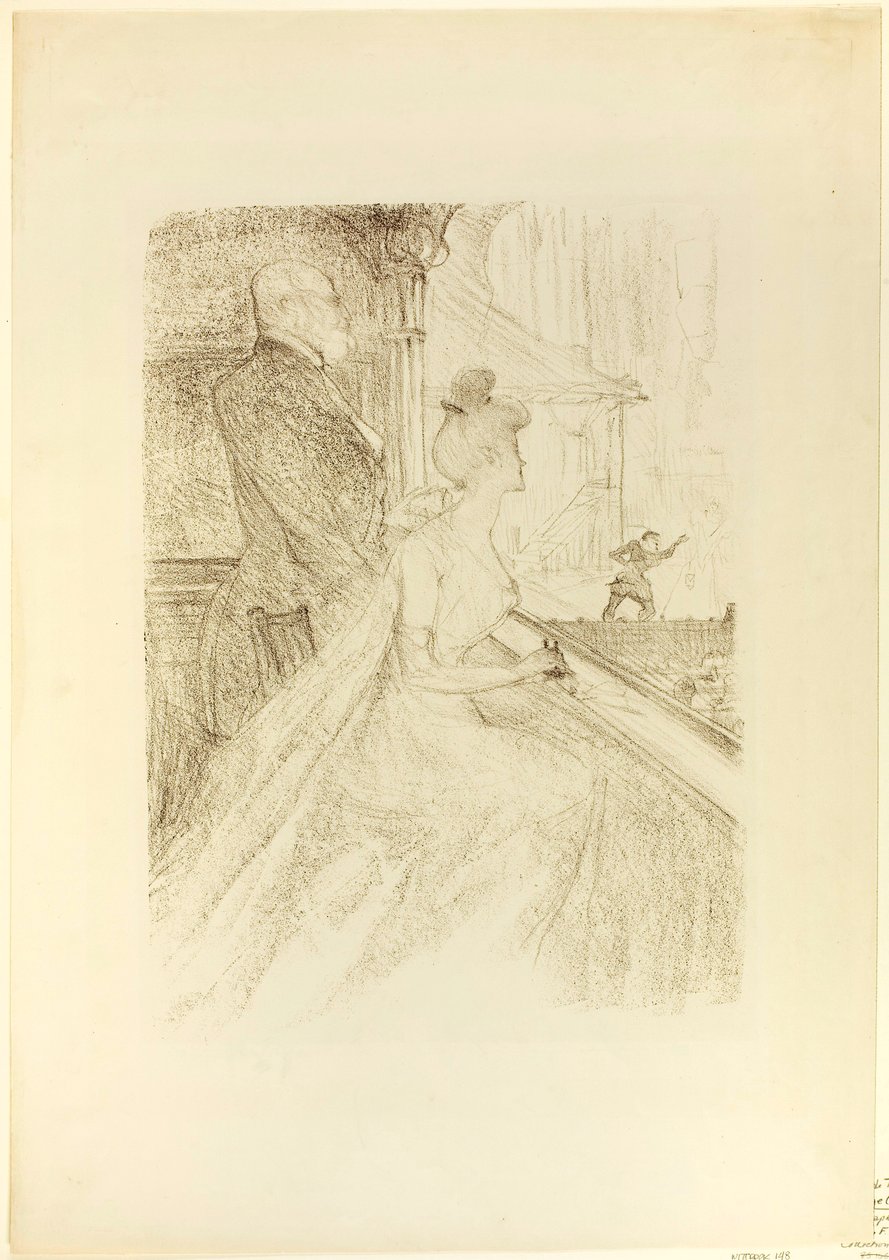 The Box, Faust by Henri de Toulouse-Lautrec