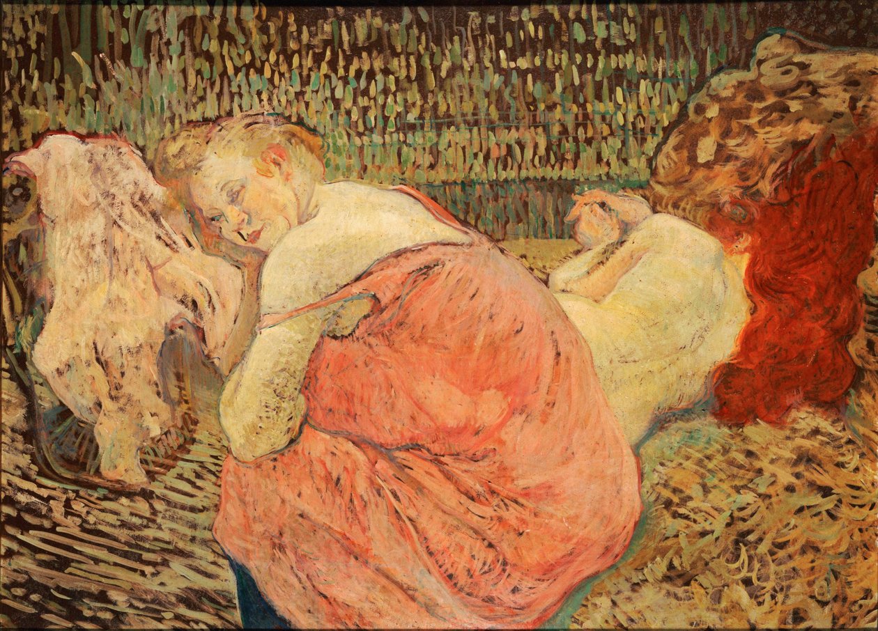Two Friends by Henri de Toulouse-Lautrec
