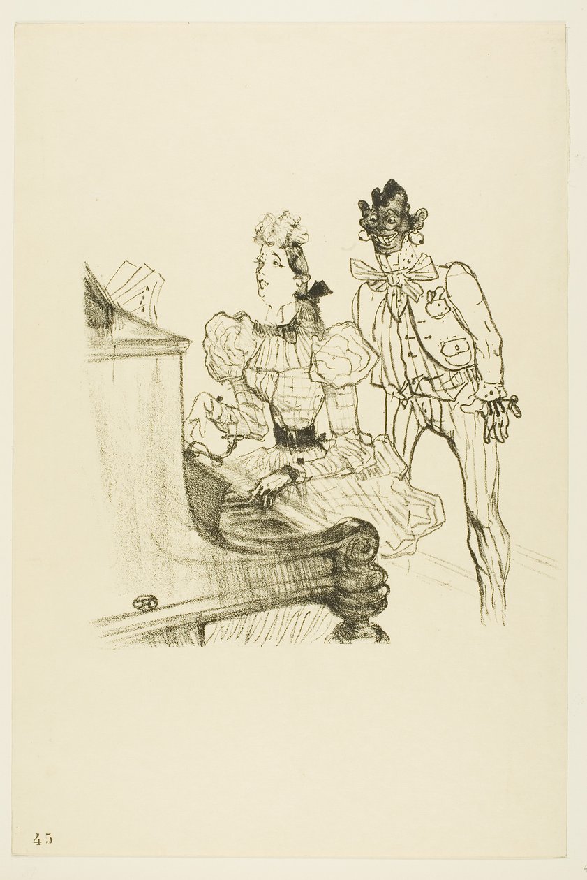 Zamboula-Polka by Henri de Toulouse-Lautrec