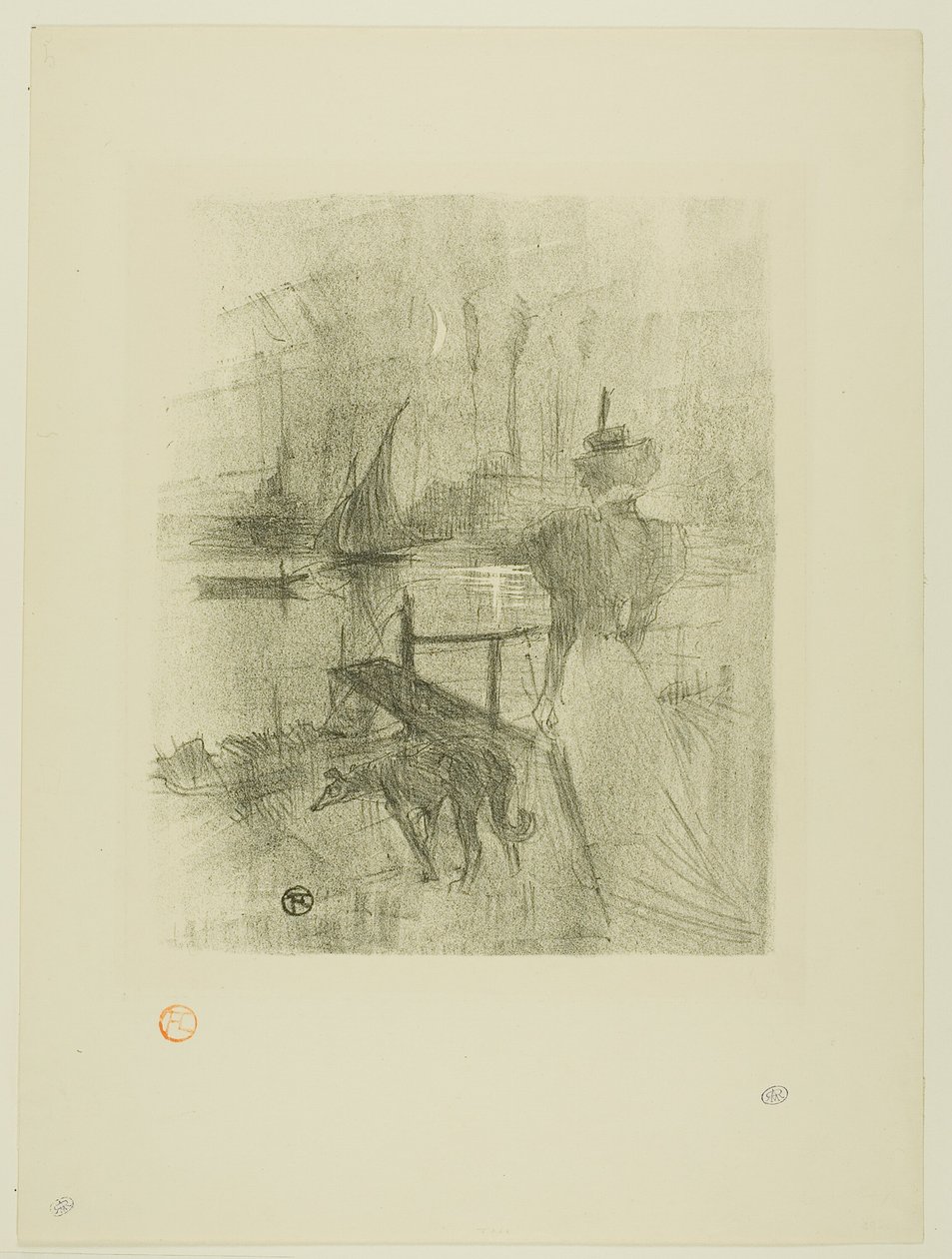 Adieu by Henri de Toulouse Lautrec