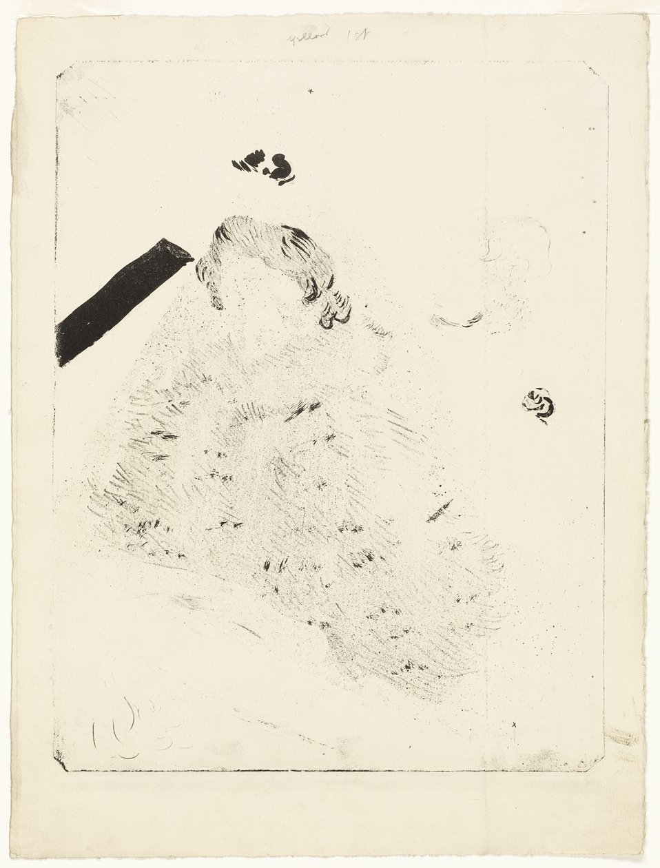 At the Concert by Henri de Toulouse Lautrec