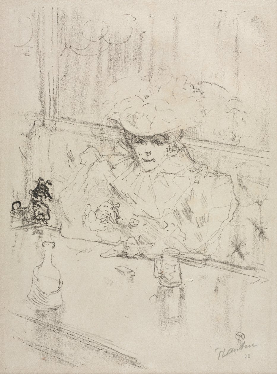 To the Cockchafer by Henri de Toulouse Lautrec