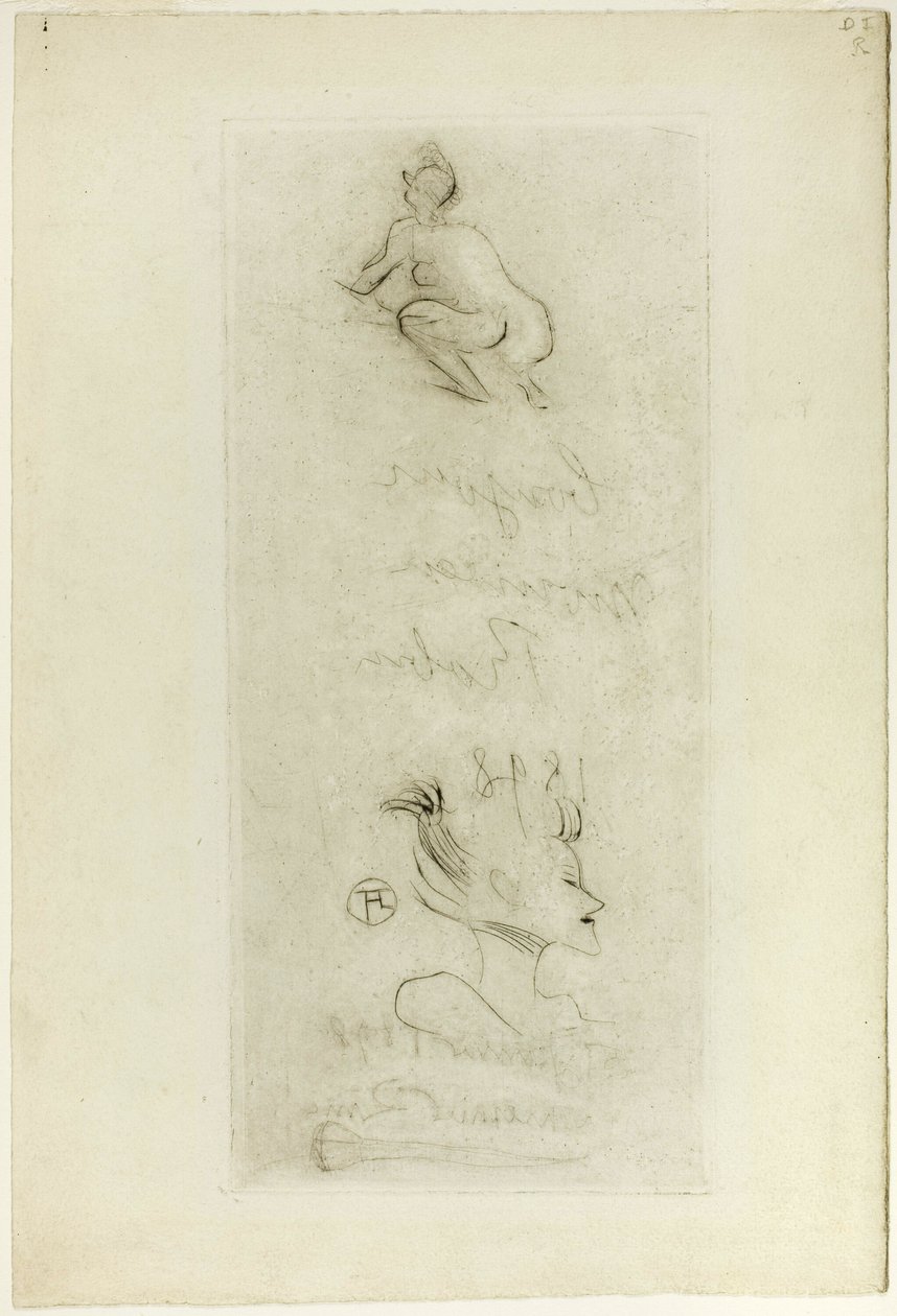 Hello Mr. Robin by Henri de Toulouse Lautrec