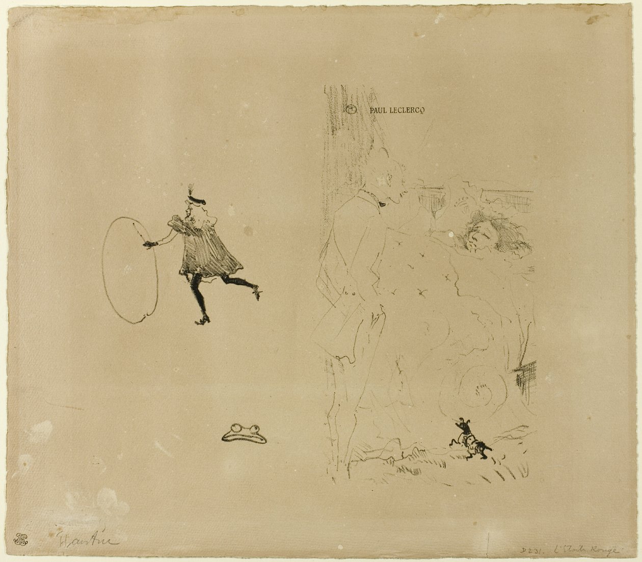 Cover for The Red Star by Henri de Toulouse Lautrec