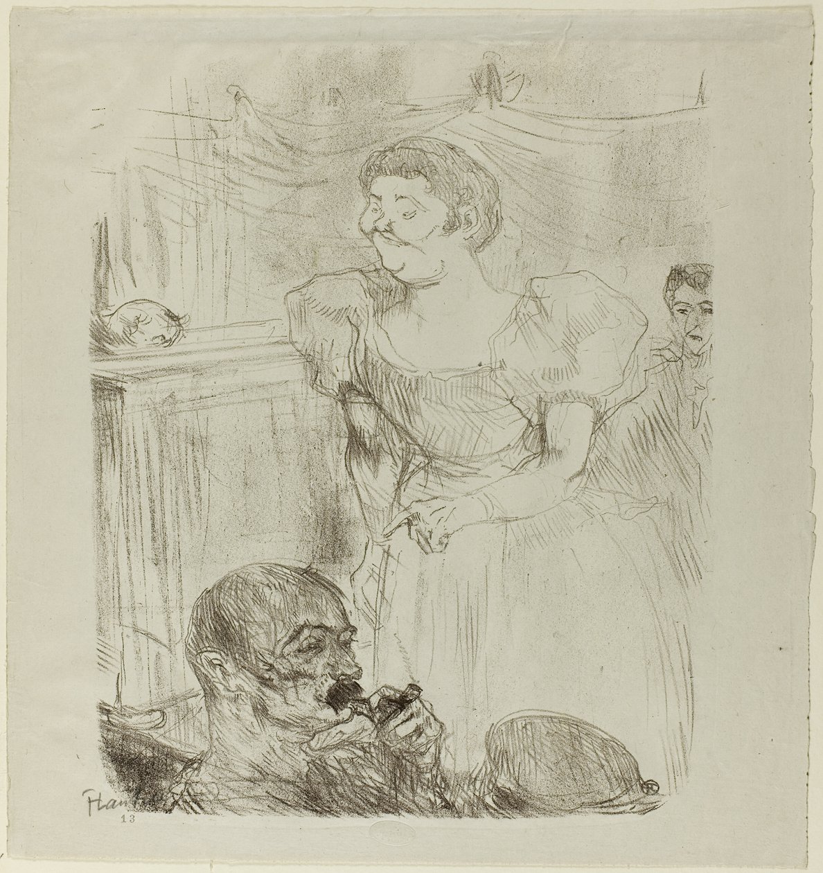 Di ti Fellow, English Singer in a Café-Concert by Henri de Toulouse Lautrec