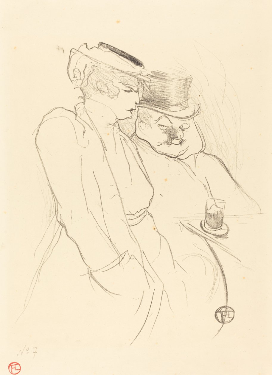 In Forty by Henri de Toulouse Lautrec
