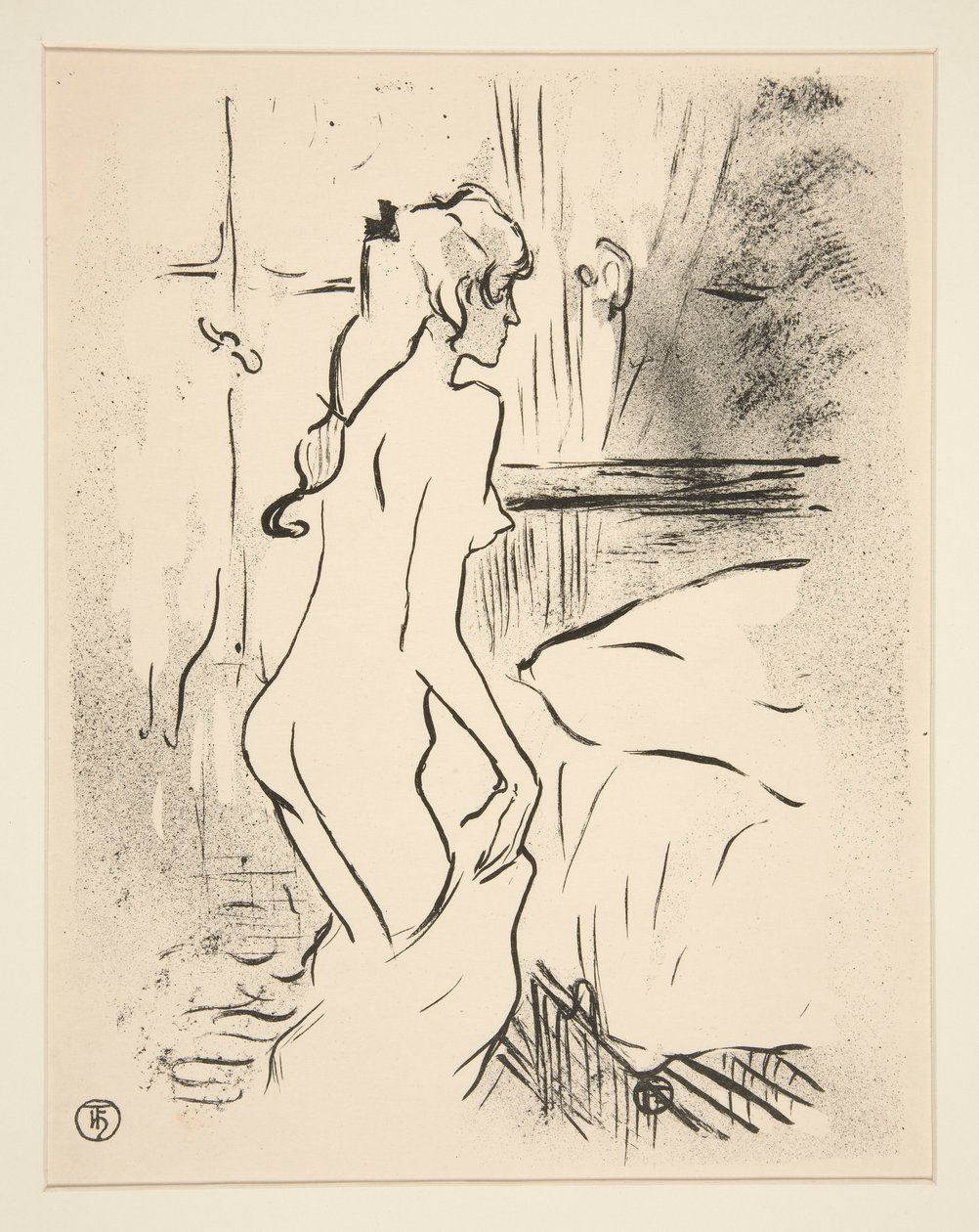 Study of a Woman by Henri de Toulouse-Lautrec