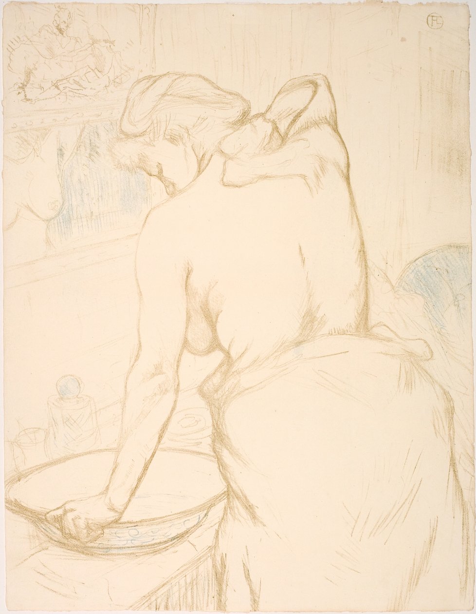 Woman Washing, the Toilet by Henri de Toulouse Lautrec